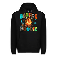 Black bonfire Premium Hoodie - Zillion Design Studio
