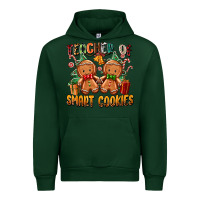 Forest Green teacher of smart cookies Urban Hoodie - Zillion Design Studio