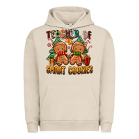 Pigment French Oak teacher of smart cookies Urban Hoodie - Zillion Design Studio
