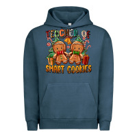 Pigment Midnight Navy teacher of smart cookies Urban Hoodie - Zillion Design Studio