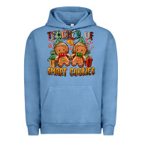 Pigment Pebble Blue teacher of smart cookies Urban Hoodie - Zillion Design Studio