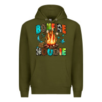 Army Green bonfire Premium Hoodie - Zillion Design Studio