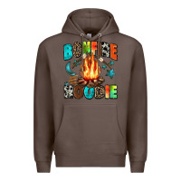 Coffee bonfire Premium Hoodie - Zillion Design Studio