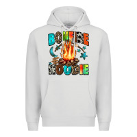 Dove Grey bonfire Premium Hoodie - Zillion Design Studio