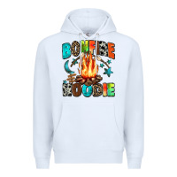 White bonfire Premium Hoodie - Zillion Design Studio