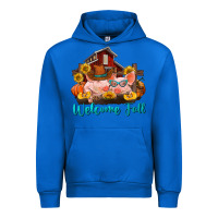 Cobalt Welcome fall pigs Urban Hoodie - RanaPortraitStore