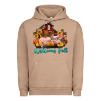 Pigment Burro Welcome fall pigs Urban Hoodie - RanaPortraitStore