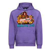 Tulip Welcome fall pigs Urban Hoodie - RanaPortraitStore