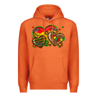 Carrot juneteenth heart Premium Hoodie - texasbilliewilder
