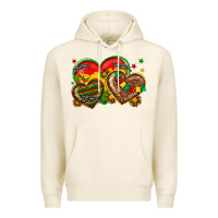 Tofu juneteenth heart Premium Hoodie - texasbilliewilder