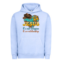 Pigment Grape Ice jesus it s not religion it s a relationship Urban Hoodie - texasbilliewilder