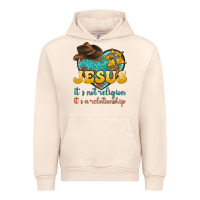 Sandshell jesus it s not religion it s a relationship Urban Hoodie - texasbilliewilder