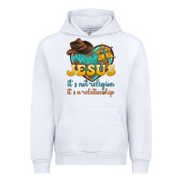White jesus it s not religion it s a relationship Urban Hoodie - texasbilliewilder