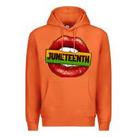 Carrot juneteenth lips Premium Hoodie - texasbilliewilder
