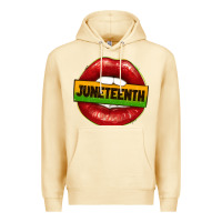 Pina Colada juneteenth lips Premium Hoodie - texasbilliewilder