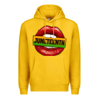 Lemon juneteenth lips Premium Hoodie - texasbilliewilder