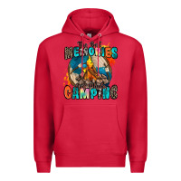 Cardinal the best memories are made camping Premium Hoodie - Zillion Design Studio
