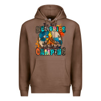 Chestnut the best memories are made camping Premium Hoodie - Zillion Design Studio