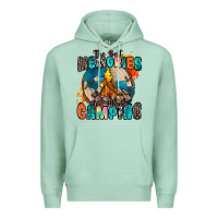 Seafoam the best memories are made camping Premium Hoodie - Zillion Design Studio