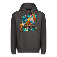 Smoke the best memories are made camping Premium Hoodie - Zillion Design Studio