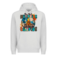 Dove Grey the best memories are made camping Premium Hoodie - Zillion Design Studio