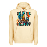 Pina Colada the best memories are made camping Premium Hoodie - Zillion Design Studio