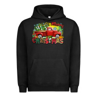 Pigment Black merry christmas truck Urban Hoodie - Zillion Design Studio