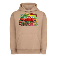 Pigment Burro merry christmas truck Urban Hoodie - Zillion Design Studio