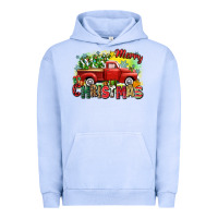 Pigment Grape Ice merry christmas truck Urban Hoodie - Zillion Design Studio