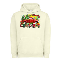 Merry Christmas Truck Urban Hoodie | Teevron