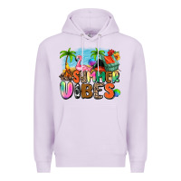 Lilac summer vibes camp Premium Hoodie - Zillion Design Studio