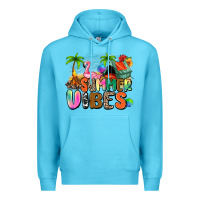 Summer Vibes Camp Premium Hoodie | Teevron