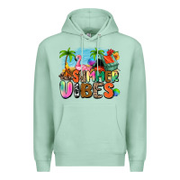 Seafoam summer vibes camp Premium Hoodie - Zillion Design Studio