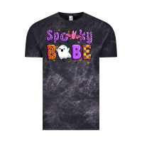Cloud Black spooky babe Vintage Tee - Artiststas