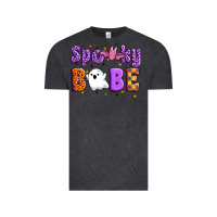 Vintage Black spooky babe Vintage Tee - Artiststas
