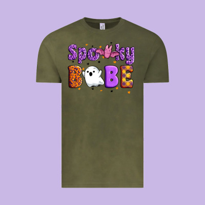 Spooky Babe Vintage Tee Designed By Artiststas
