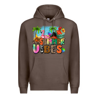 Coffee summer vibes camp Premium Hoodie - Zillion Design Studio