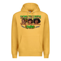 Mustard juneteenth in my independence day Premium Hoodie - texasbilliewilder