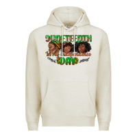 Oatmeal Heather juneteenth in my independence day Premium Hoodie - texasbilliewilder