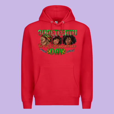 Juneteenth In My Independence Day Premium Hoodie Designed By Texasbilliewilder