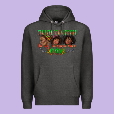 Juneteenth In My Independence Day Premium Hoodie Designed By Texasbilliewilder