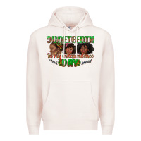 Pale Pink juneteenth in my independence day Premium Hoodie - texasbilliewilder