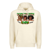 Sandshell juneteenth in my independence day Premium Hoodie - texasbilliewilder