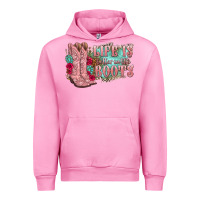 Fuchsia Pink life is better in the boots Urban Hoodie - texasbilliewilder