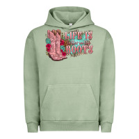 Pigment Oil Green life is better in the boots Urban Hoodie - texasbilliewilder