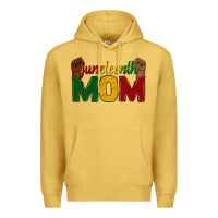 Antique Gold juneteenth mom Premium Hoodie - texasbilliewilder