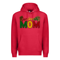 Cardinal juneteenth mom Premium Hoodie - texasbilliewilder