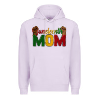 Lilac juneteenth mom Premium Hoodie - texasbilliewilder