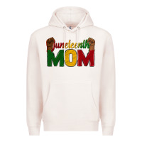 Pale Pink juneteenth mom Premium Hoodie - texasbilliewilder