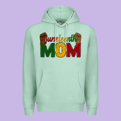 Juneteenth Mom Premium Hoodie Designed By Texasbilliewilder